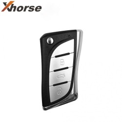 XHORSE УНИВЕРСАЕН СГЪВАЕМ КЛЮЧ С 3 БУТОНА И ВГРАДЕН ТРАНСПОНДЕР XELEXOEN