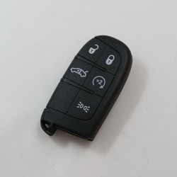 CHRYSLER, DODGE, FIAT И JEEP КОРПУС ЗА СМАРТ КЛЮЧ С 5 БУТОНА SIP22 И ДЪРЖАЧ НА БАТЕРИЯТА