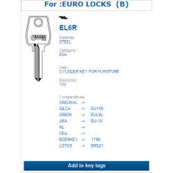 EL6R (EURO LOCKS)