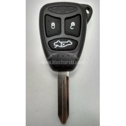 CHRYSLER КОРПУС ЗА КЛЮЧ С 3 ГОЛЕМИ БУТОНА