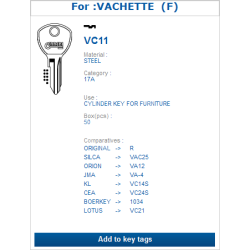 VC11 (VACHETTE)