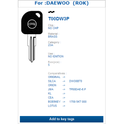 T00DW3P (DAEWOO)