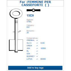 15C9 (CASSEFORTI)