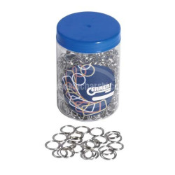 Халка сребриста 25мм 250 броя