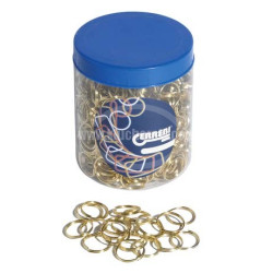 Халка златиста 25мм 350 броя