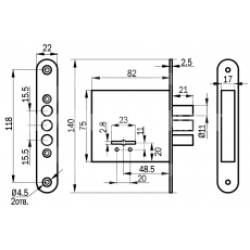ДОП. КАСОВА БРАВА 76600
