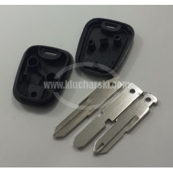 КЛЮЧ С МЯСТО ЗА ЧИП PEUGEOT