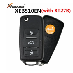 XHORSE УНИВЕРСАЕН КЛЮЧ С ВГРАДЕН ТРАНСПОНДЕР XT27B XEB510EN B5 STYLE